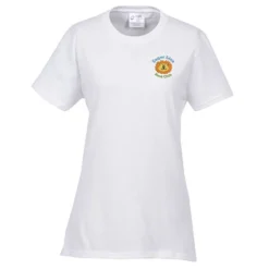 Port 50/50 Blend T-Shirt - Ladies' - Embroidered - 24 hr