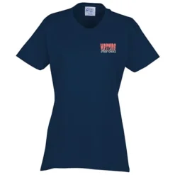 Port 50/50 Blend T-Shirt - Ladies' - Embroidered - 24 hr