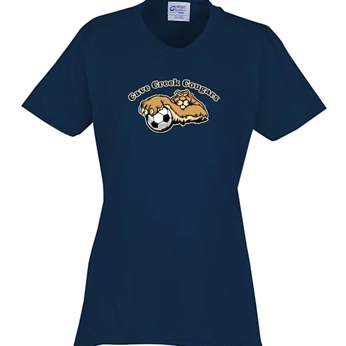 Port 50/50 Blend T-Shirt - Ladies' - Full Color