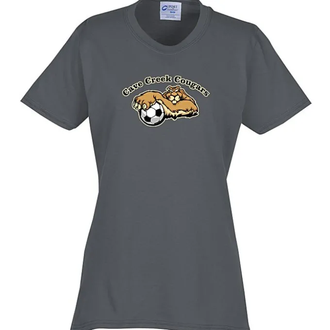 Port 50/50 Blend T-Shirt - Ladies' - Full Color