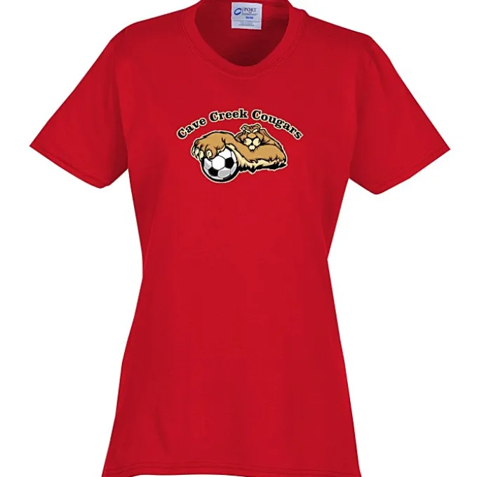 Port 50/50 Blend T-Shirt - Ladies' - Full Color