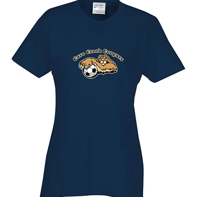 Port 50/50 Blend T-shirt - Ladies' - Full Color - 24 hr