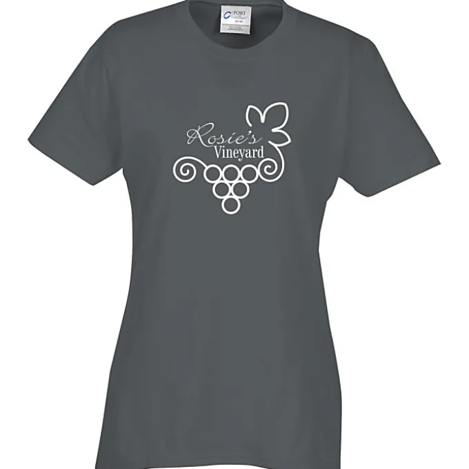 Port 50/50 Blend T-Shirt - Ladies' - Screen - 24 hr