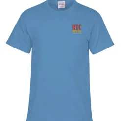 Port 50/50 Blend T-Shirt - Men's - Embroidered