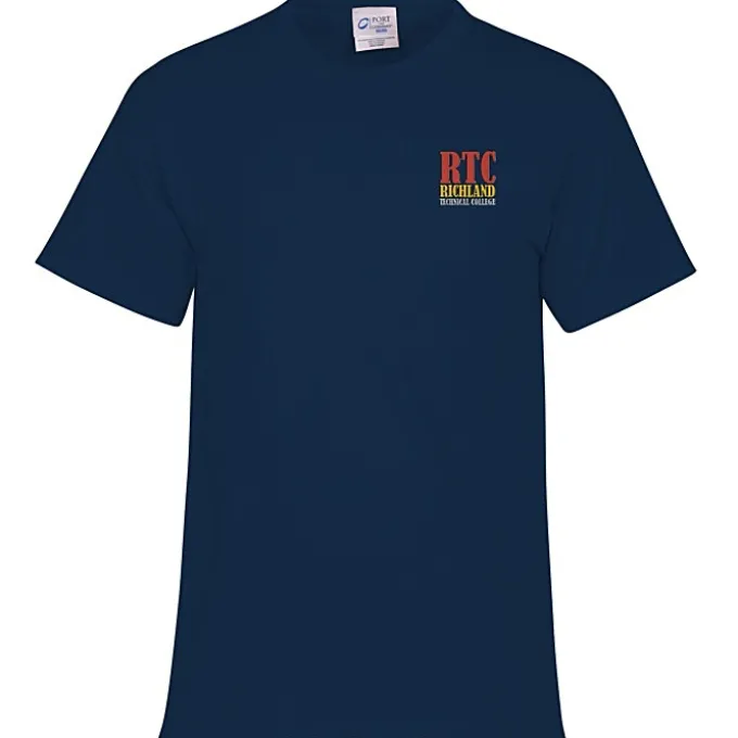 Port 50/50 Blend T-Shirt - Men's - Embroidered