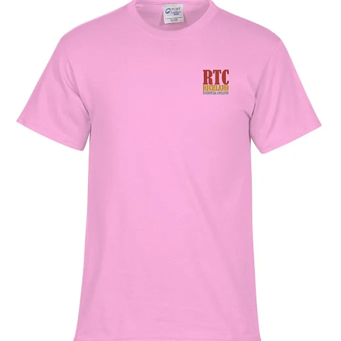 Port 50/50 Blend T-Shirt - Men's - Embroidered