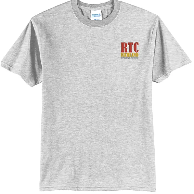 Port 50/50 Blend T-Shirt - Men's - Embroidered