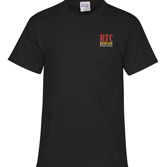 Port 50/50 Blend T-Shirt - Men's - Embroidered - 24 hr