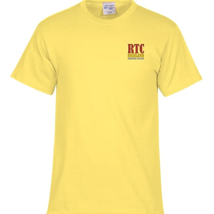 Port 50/50 Blend T-Shirt - Men's - Embroidered - 24 hr