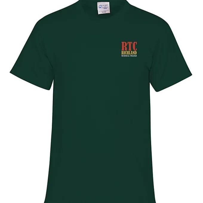 Port 50/50 Blend T-Shirt - Men's - Embroidered - 24 hr