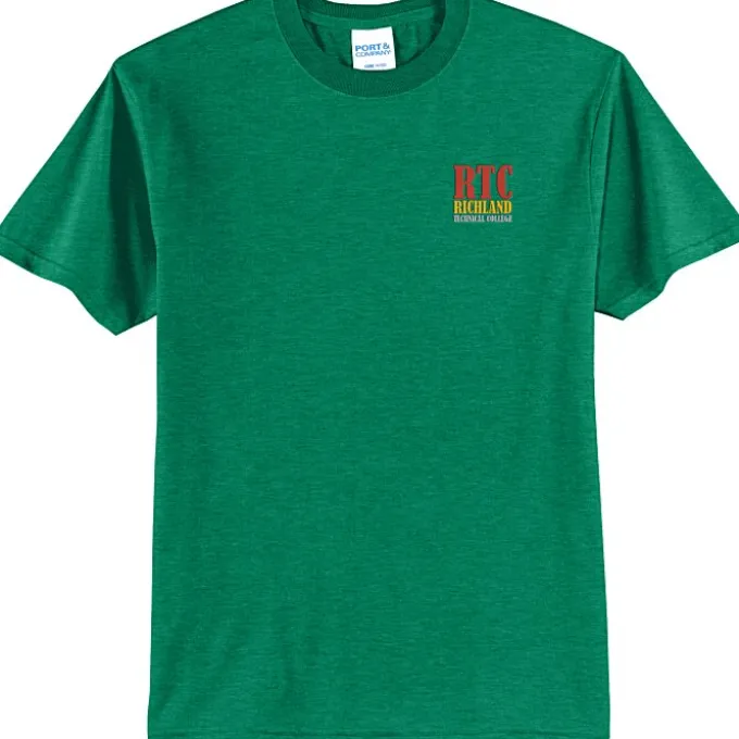 Port 50/50 Blend T-Shirt - Men's - Embroidered - 24 hr