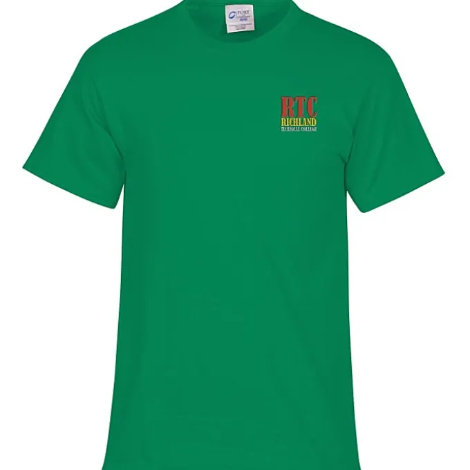 Port 50/50 Blend T-Shirt - Men's - Embroidered - 24 hr