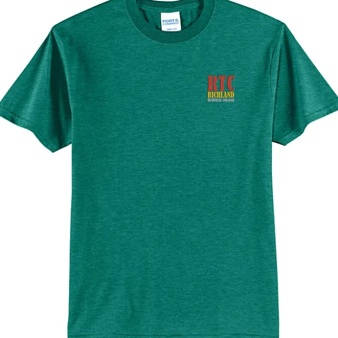 Port 50/50 Blend T-Shirt - Men's - Embroidered - 24 hr