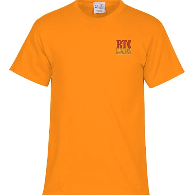 Port 50/50 Blend T-Shirt - Men's - Embroidered - 24 hr