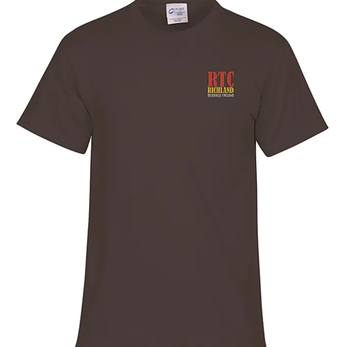 Port 50/50 Blend T-Shirt - Men's - Embroidered - 24 hr