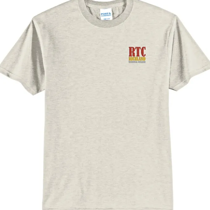 Port 50/50 Blend T-Shirt - Men's - Embroidered - 24 hr