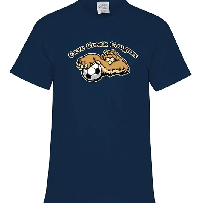Port 50/50 Blend T-shirt - Men's - Full Color - 24 hr