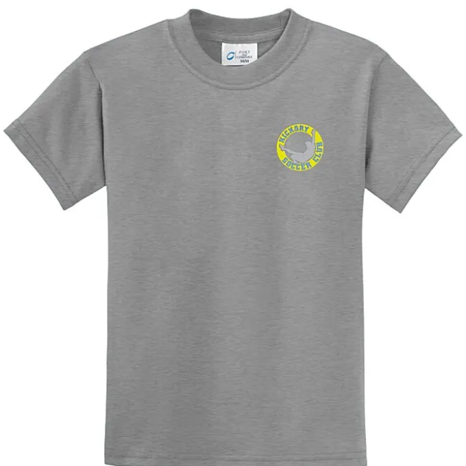Port 50/50 Blend T-Shirt - Youth - Embroidered