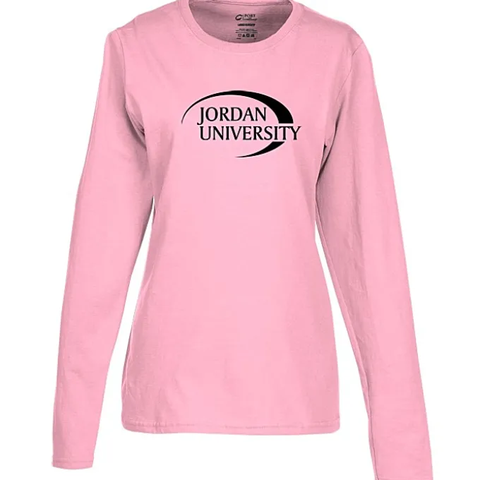 Port Classic 5.4-oz Long Sleeve T-Shirt - Ladies' - Screen