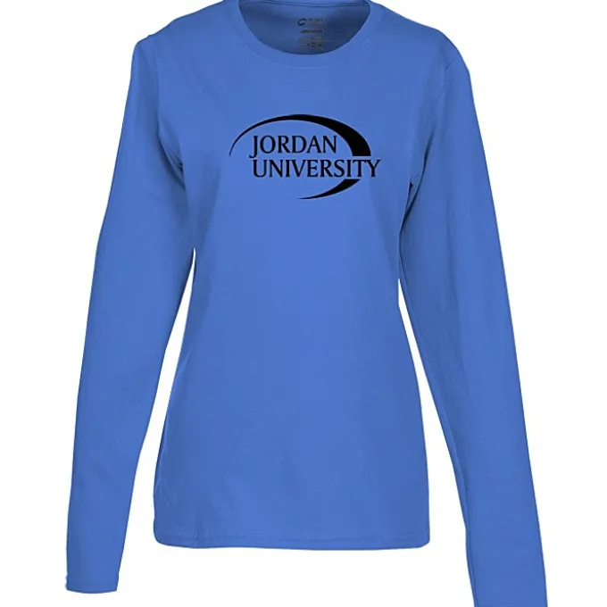 Port Classic 5.4-oz Long Sleeve T-Shirt - Ladies' - Screen