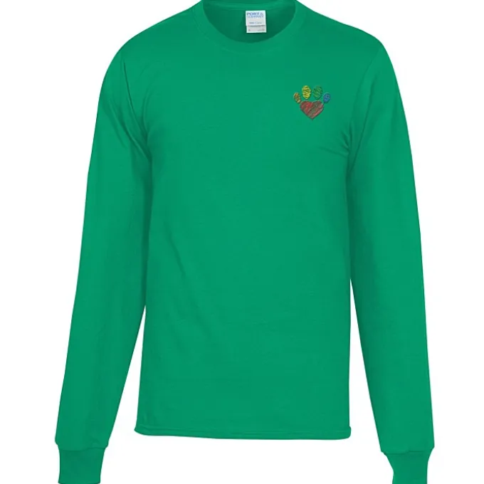 Port Classic 5.4-oz Long Sleeve T-Shirt - Men's - Colors - Embroidered