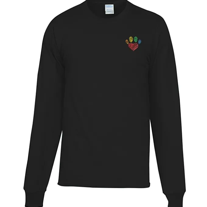 Port Classic 5.4-oz Long Sleeve T-Shirt - Men's - Colors - Embroidered