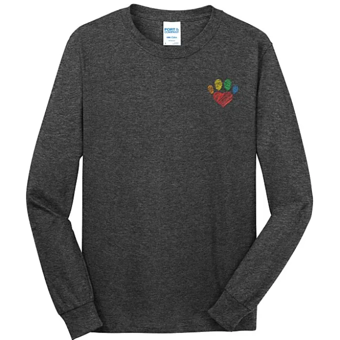 Port Classic 5.4-oz Long Sleeve T-Shirt - Men's - Colors - Embroidered