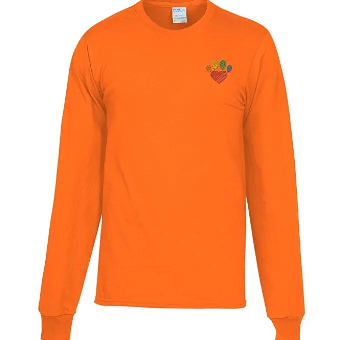 Port Classic 5.4-oz Long Sleeve T-Shirt - Men's - Colors - Embroidered