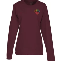 Port Classic 5.4-oz Long Sleeve T-Shirt - Ladies' - Colors - Embroidered