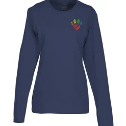 Port Classic 5.4-oz Long Sleeve T-Shirt - Ladies' - Colors - Embroidered