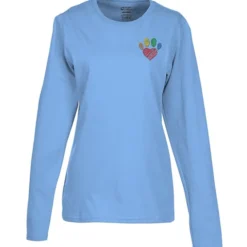 Port Classic 5.4-oz Long Sleeve T-Shirt - Ladies' - Colors - Embroidered