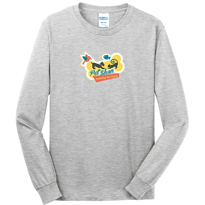 Port Classic 5.4-oz Long Sleeve T-Shirt - Men's - Colors - Full Color