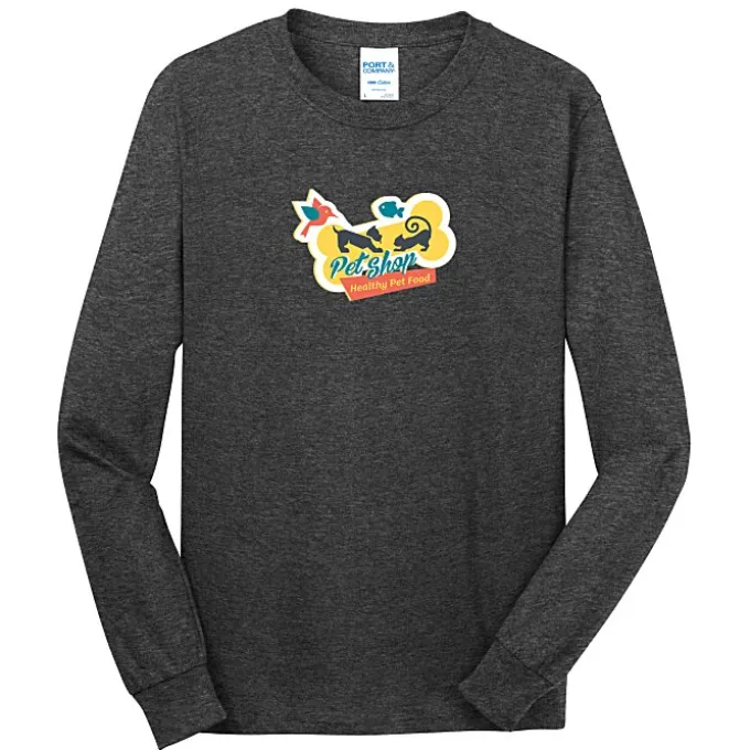Port Classic 5.4-oz Long Sleeve T-Shirt - Men's - Colors - Full Color