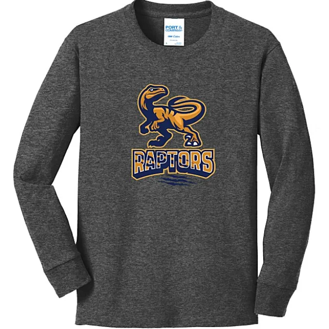 Port Classic 5.4-oz Long Sleeve T-Shirt - Youth - Colors - Full Color