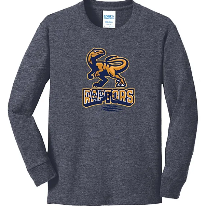 Port Classic 5.4-oz Long Sleeve T-Shirt - Youth - Colors - Full Color