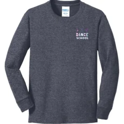 Port Classic 5.4-oz Long Sleeve T-Shirt - Youth - Embroidered