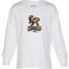 Port Classic 5.4-oz Long Sleeve T-Shirt - Youth - White - Full Color