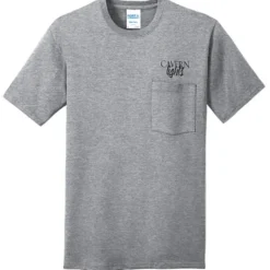 Port Classic 5.4-oz Pocket T-Shirt - Men's - Screen
