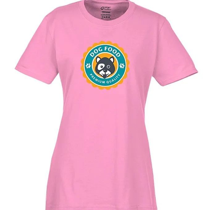 Port Classic 5.4-oz T-Shirt - Ladies' - Colors - Full Color