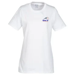 Port Classic 5.4-oz T-Shirt - Ladies' - White - Embroidered