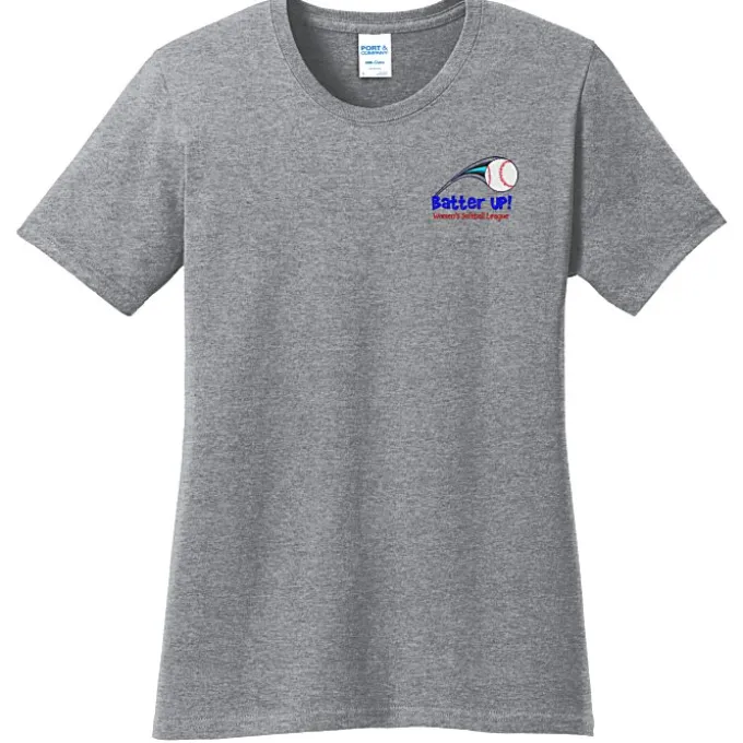 Port Classic 5.4-oz T-Shirt - Ladies' - Colors - Embroidered