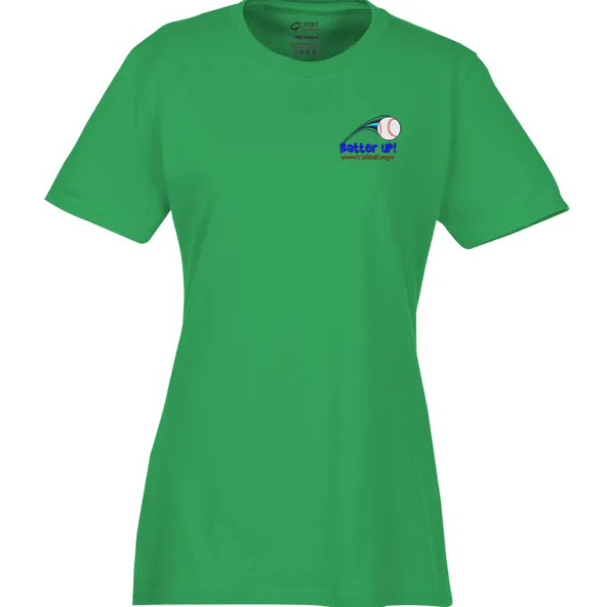 Port Classic 5.4-oz T-Shirt - Ladies' - Colors - Embroidered