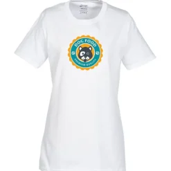 Port Classic 5.4-oz T-Shirt - Ladies' - White - Full Color