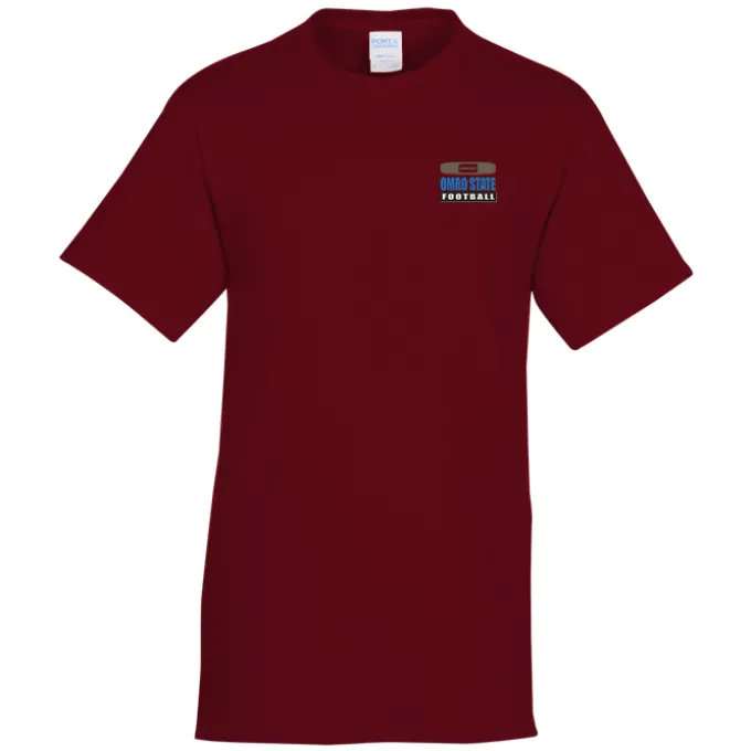 Port Classic 5.4-oz T-Shirt - Men's - Colors - Embroidered - 24 hr