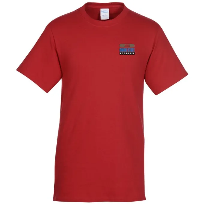 Port Classic 5.4-oz T-Shirt - Men's - Colors - Embroidered
