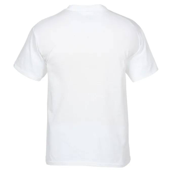 Port Classic 5.4-oz T-Shirt - Men's - White - Embroidered