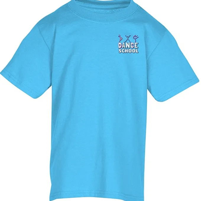 Port Classic 5.4-oz T-Shirt - Youth - Embroidered