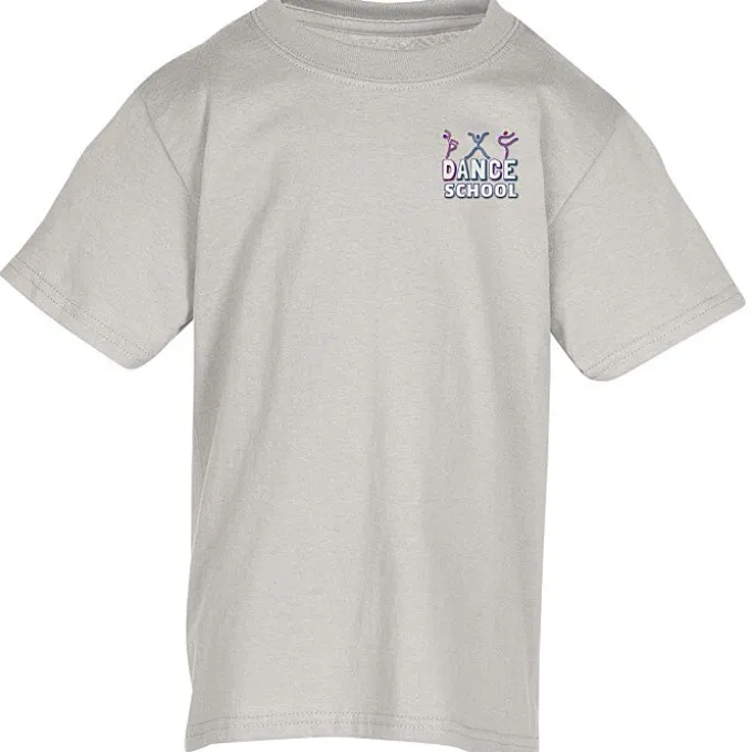 Port Classic 5.4-oz T-Shirt - Youth - Embroidered