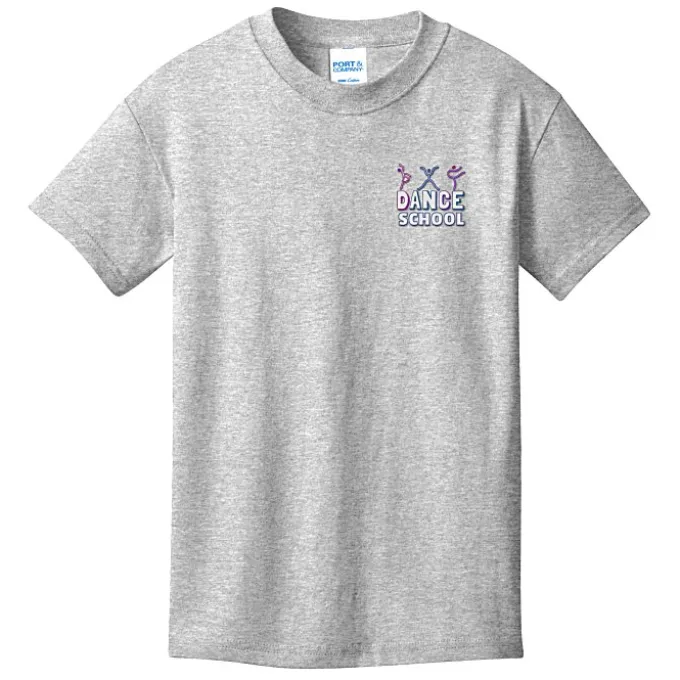 Port Classic 5.4-oz T-Shirt - Youth - Embroidered