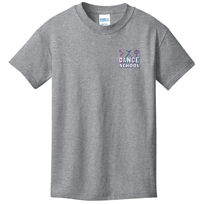 Port Classic 5.4-oz T-Shirt - Youth - Embroidered